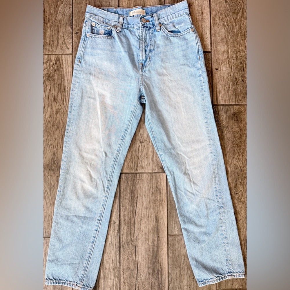 Madewell Light Blue Straight Leg Jeans